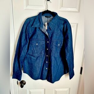 Banana republic jean shirt